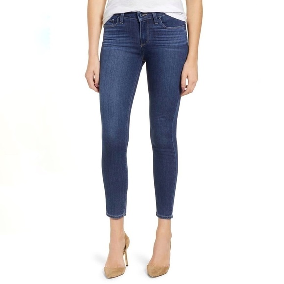 PAIGE Denim - PAIGE Skinny ankle jeans - Vertigo Crop
